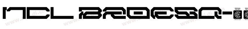 NCL Broesq字体转换